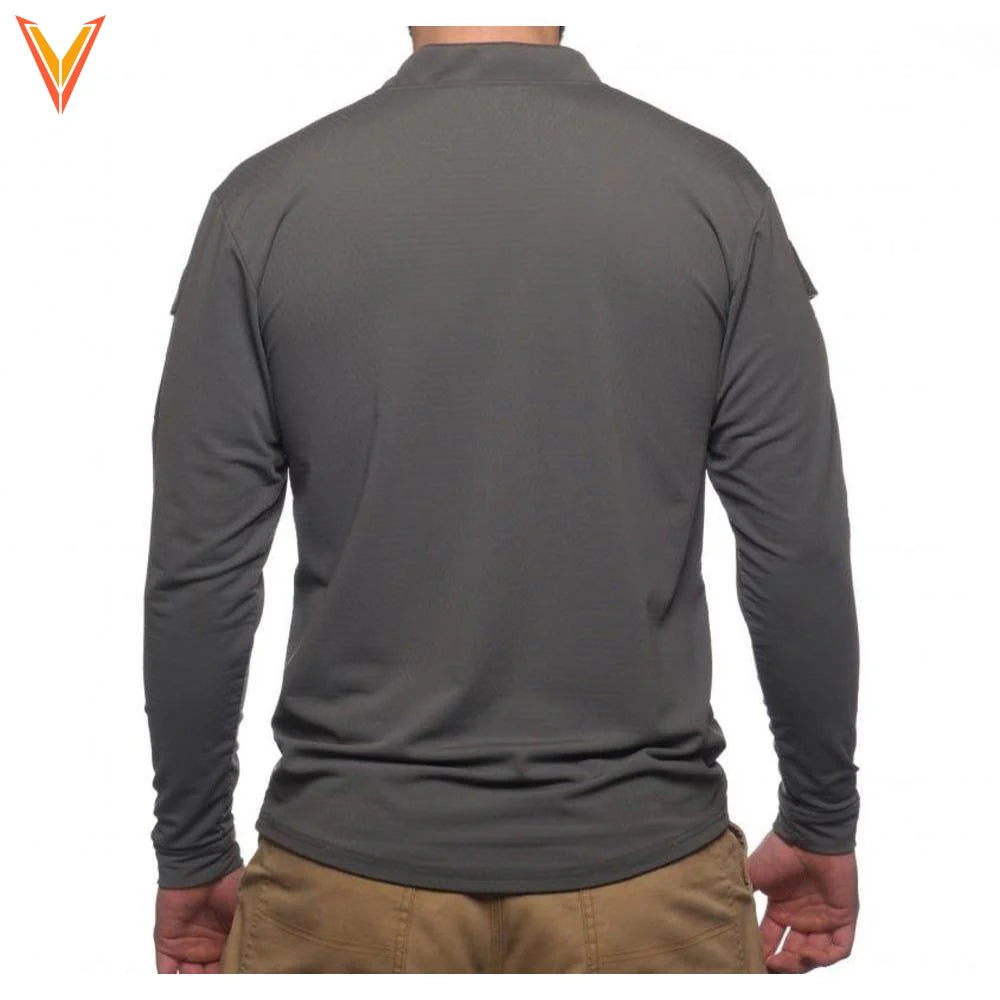 Velocity Systems Boss Rugby Long-Sleeve Shirt (Wolf Grey)