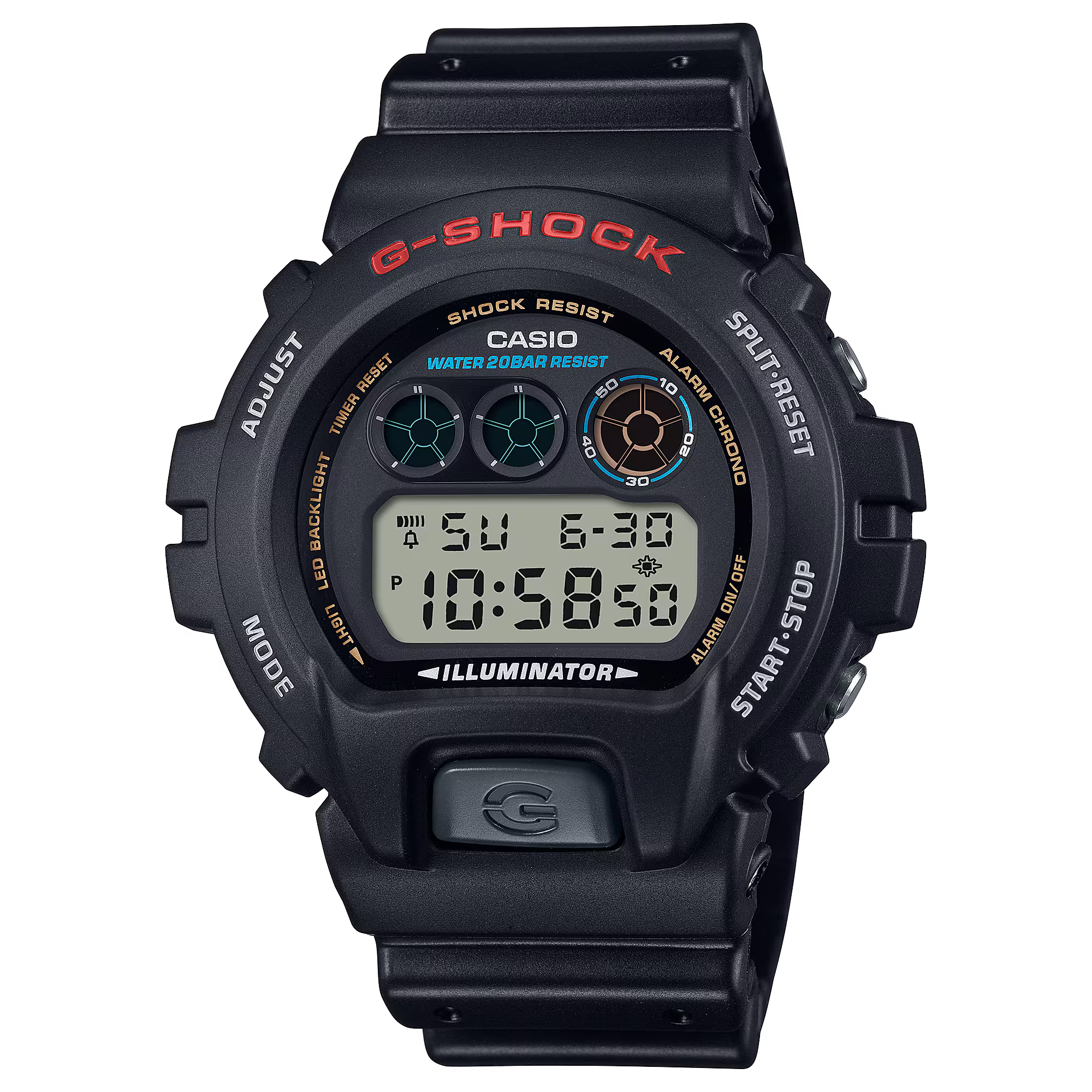 Casio G-Shock DW6900-1V Digital Watch (Black)