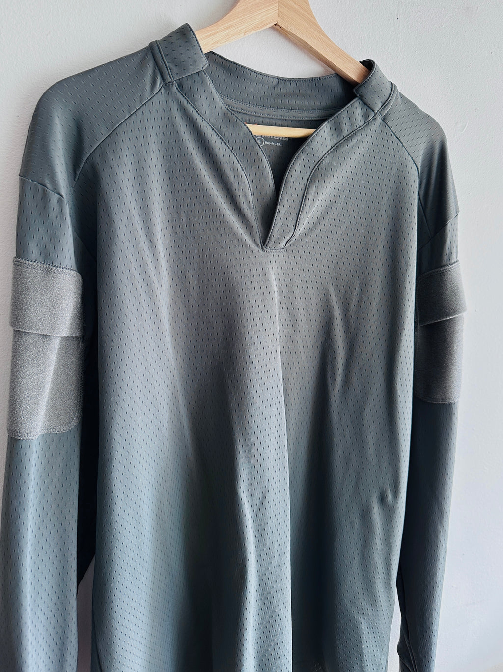 Velocity Systems Boss Rugby Long-Sleeve Shirt (Wolf Grey)