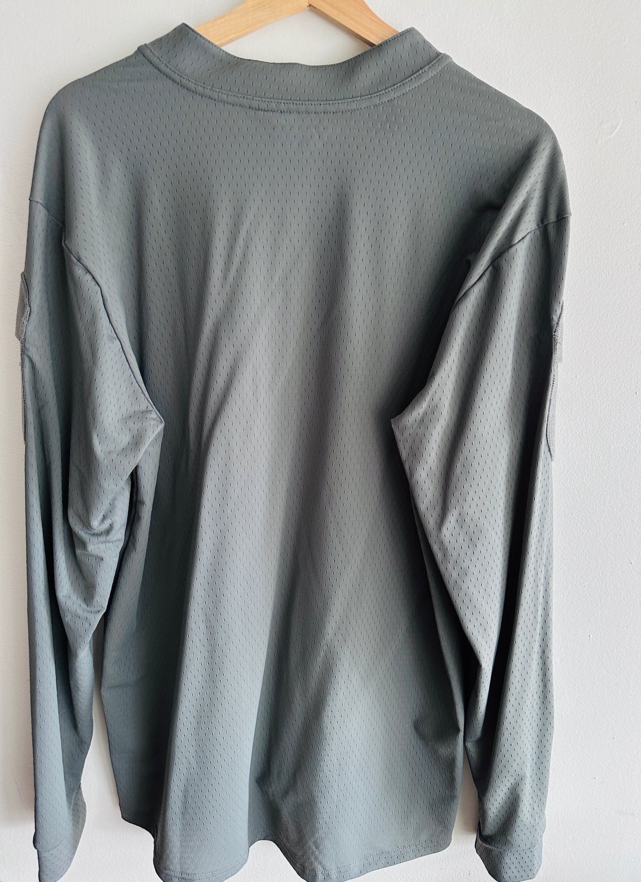 Velocity Systems Boss Rugby Long-Sleeve Shirt (Wolf Grey)