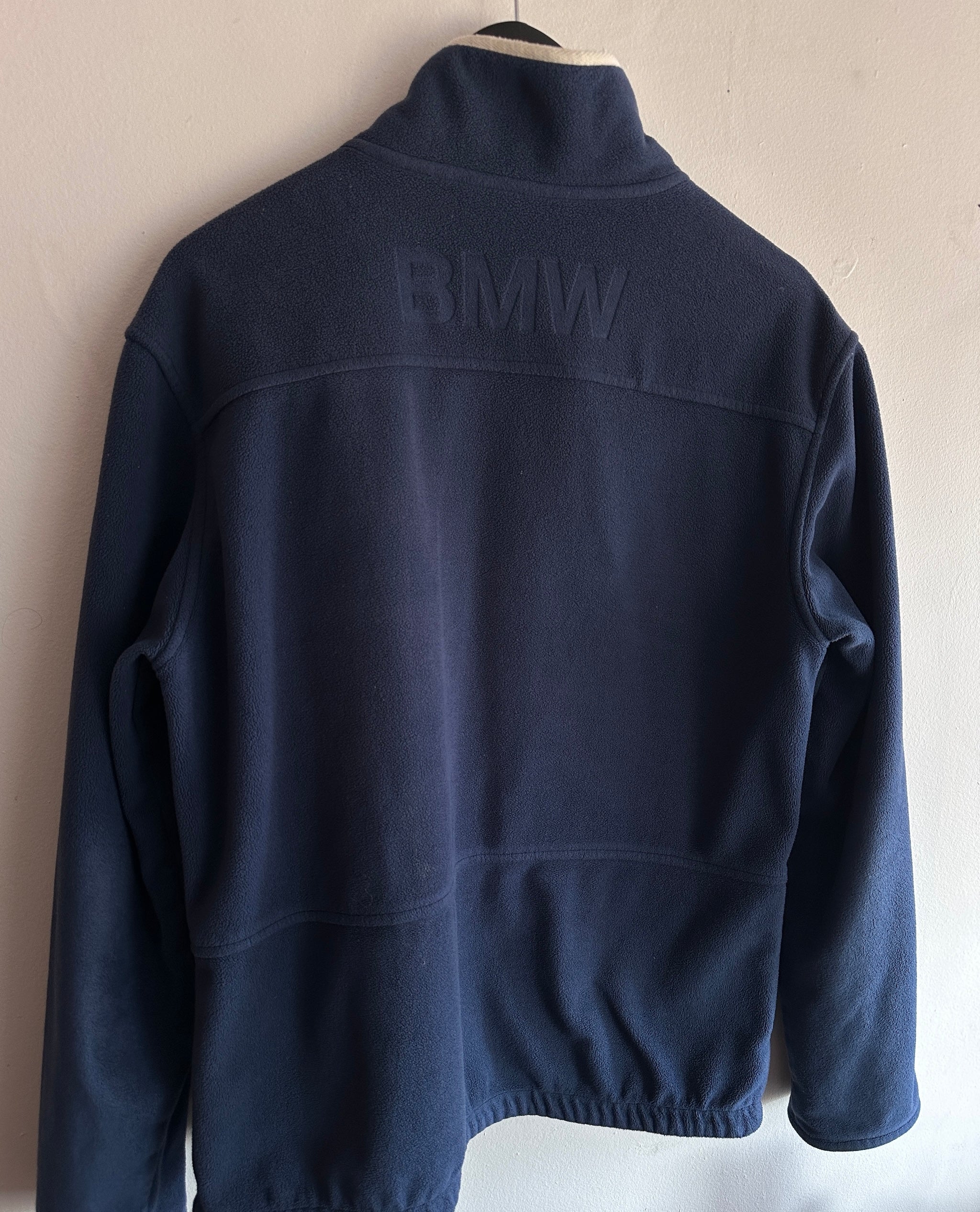 Vintage BMW Navy Zip Fleece 90s