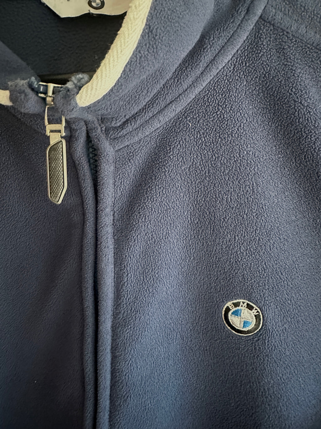 Vintage BMW Navy Zip Fleece 90s