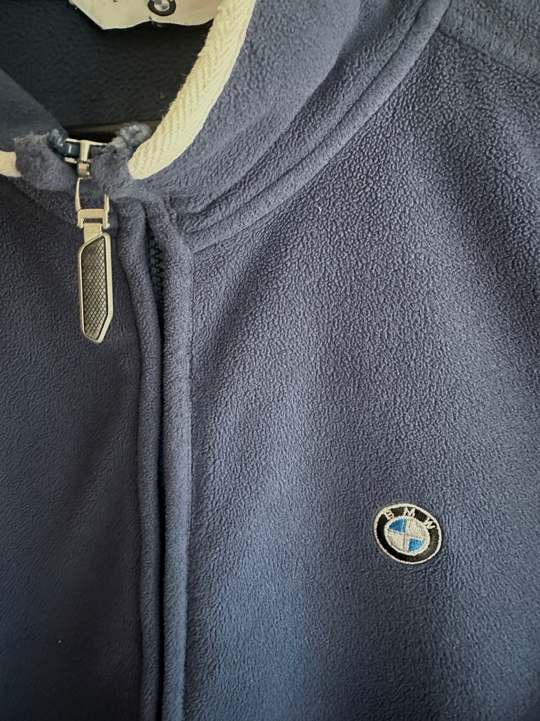 Vintage BMW Navy Zip Fleece 90s